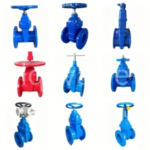 Z45X 16Q BS5163 Manual Non-rising Stem Resilient Seated Flanged Gate Valve Ductile Iron 6 Inch (75mm) Water Application