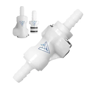 ZDVseal 11mm Orifice In Line Coupling Body 1 4 Male Quick Connector 7.5 mm Hose Barb Connect Female Quick Plug Connector