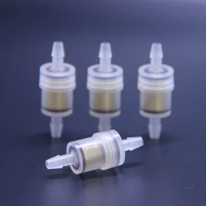 ZDVseal 3 16 Inch 4.8mm Ball Spring Pressure Relief Check Valve Medical Grade Plastic for Biomedical Systems