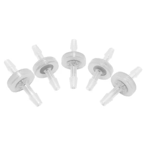 ZDVseal 3 16 Inch Plastic Check Valve One Way Inline Barb NRV for Fuel Oil Water Air Systems