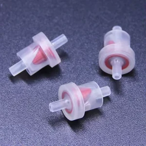 ZDVseal Barbed Check Valve High Flow Low Pressure 1 8 Inch ID Tubing Compatible PP Umbrella Valve Core with Duckbill Design