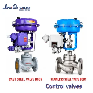 ZJHP DN50 PN16 SS304 CF8 Pneumatic Diaphragm Single Seat Control Regulating Valve Equipped Explosion Proof Valve Positioner OEM