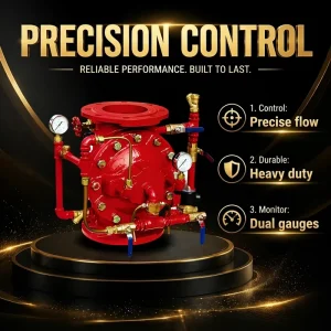 ZSFG Cast Iron Deluge Alarm Valve & Alarm Check Valve 4-8 Inch Flange Diaphragm Type for Airport Fire Sprinkler System