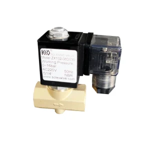 ZX102 Series Two-Position Two-Way Direct-Acting Solenoid Gas Fluid Control Valve