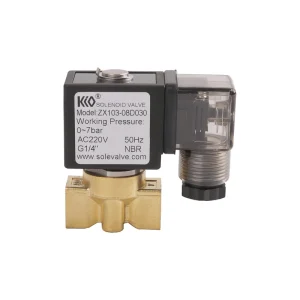 ZX103 Two-Position Two-Way High-Pressure Brass 220V Solenoid Valve