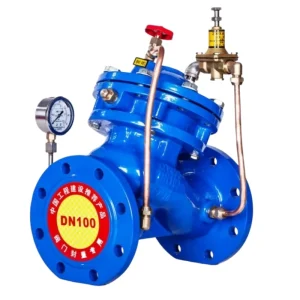ZY47F Type Self Acting Differential Pressure Regulating Valve Adjustable Flange Dynamic HVAC Balancer