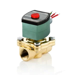 Zero Differential Pressure ASCO 8210G094 1 Inch NPT 2/2 NC Pilot Diaphragm Solenoid Valve Forged Brass Body NBR Seals