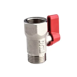 Zhejiang Factory Mini Brass Ball Valve with Aluminum Handle DN15 FM & Screwed Male & Female for Water OEM Customizable