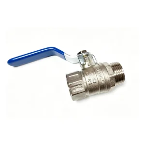 Zinc Alloy Ball Valve Manufacturer Male Female Thread Long Handle Nickel Plated Water Valve Durable Zinc Valve