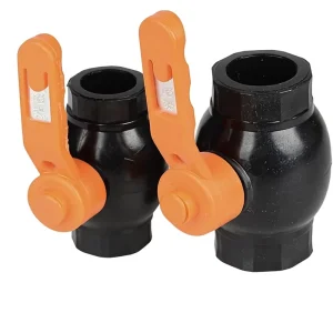 plumbing fittings T20 T110 HDPE100 Pipe Fittings PP R PE Steel Core Ball Valve Smooth Surface Chemical Resistant Corrosion 1.6PN