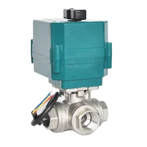 stainless steel 3 way ball valve flange stainless steel ball valve dn50 motorized control ball valve