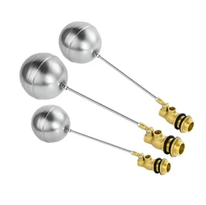 tank Brass Float Balance Ball Valve With 8″ Plastic Ball Union Brass Stem Full Port DN100 for Water Machine Manual Power CE PN40